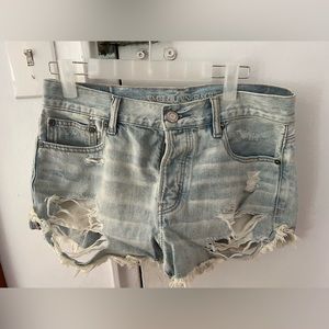 American eagle jean shorts